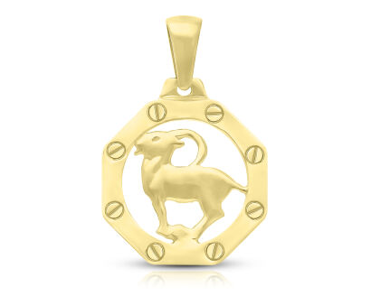 Zawieszka złota 585 znak zodiaku Koziorożec