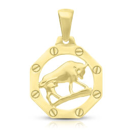 Zawieszka złota 585 znak zodiaku Byk